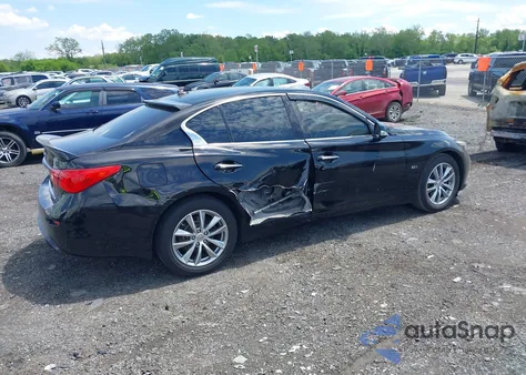 2017 Infiniti Q50 3.0T Premium z USA, uszkodzony, nr VIN JN1EV7AR3HM838351